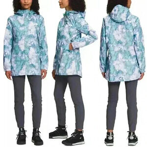 THE NORTH FACE Women's Printed Hooded Antora Parka Jacket Size Small NWOT